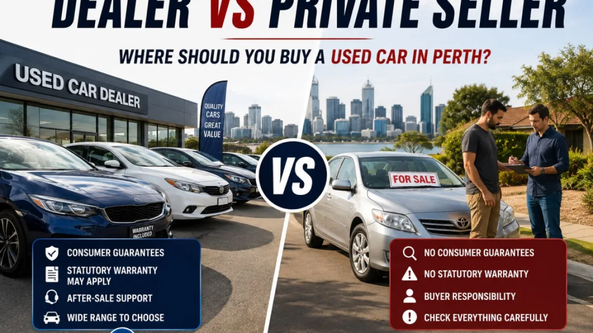 Dealer Vs Private Seller: Buying A Used Car In Perth