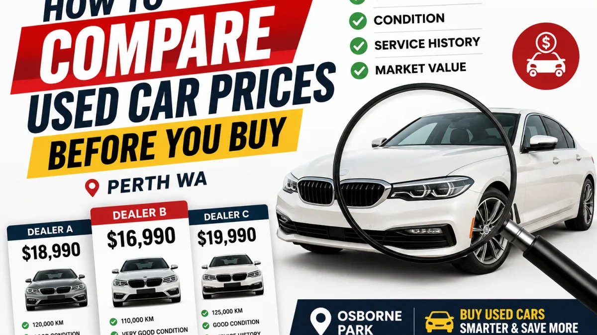 How To Compare Used Car Prices Before You Buy | Perth Wa