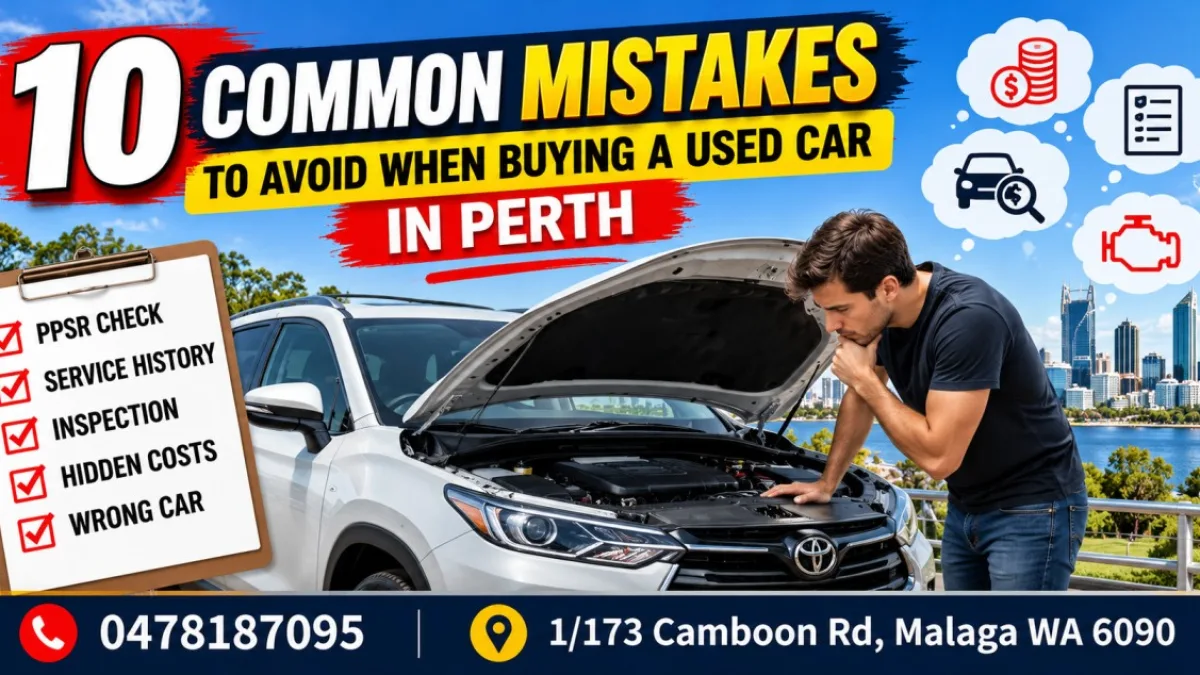 10 Common Mistakes To Avoid When Buying A Used Car In Perth