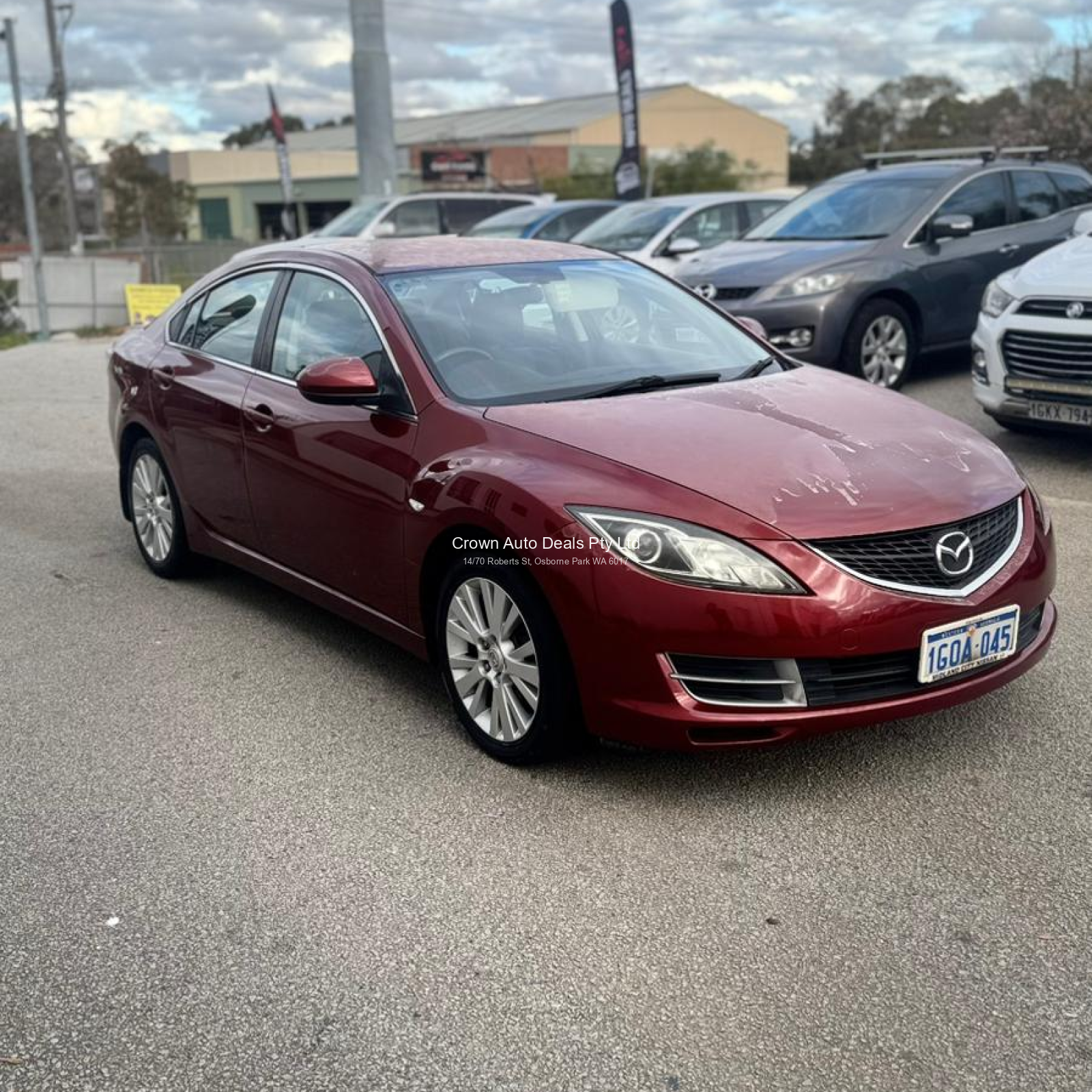 2008 Mazda 6 Red Sedan Auto Perth Malaga Reliable