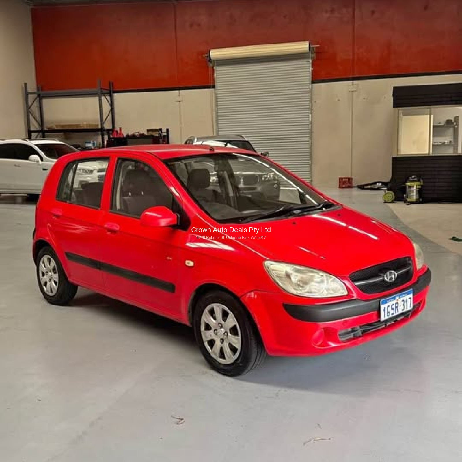 2011 Hyundai Getz Red Hatchback