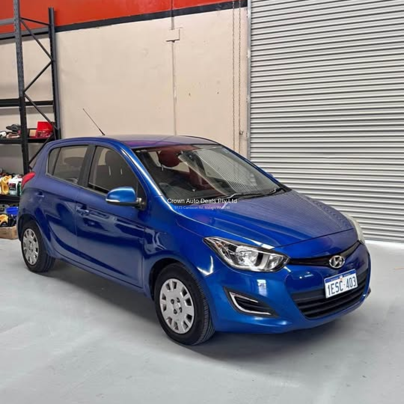 2015 Hyundai I20 Blue Hatchback – 153,000Km