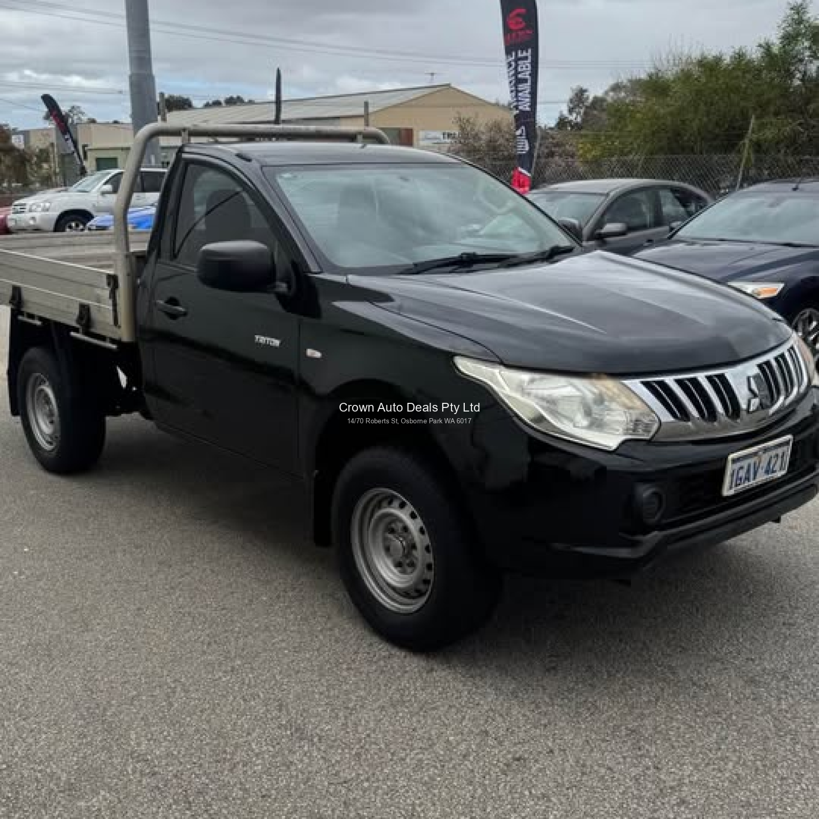 2016 Mitsubishi Triton Black Ute For Sale In Malaga
