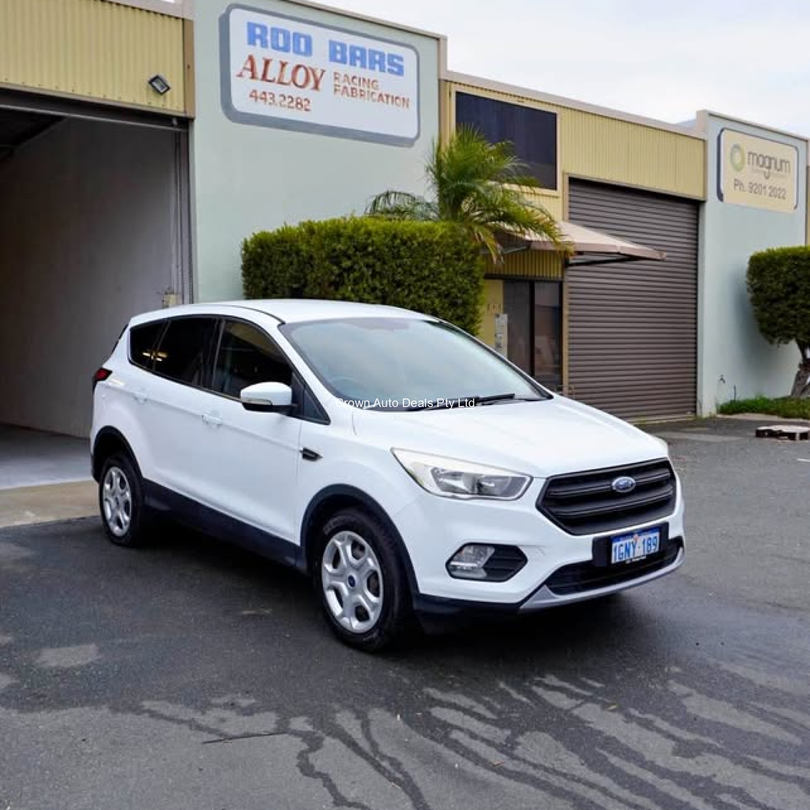 2018 Ford Escape Ambiente Zg My18 Wagon White | Used Car Perth